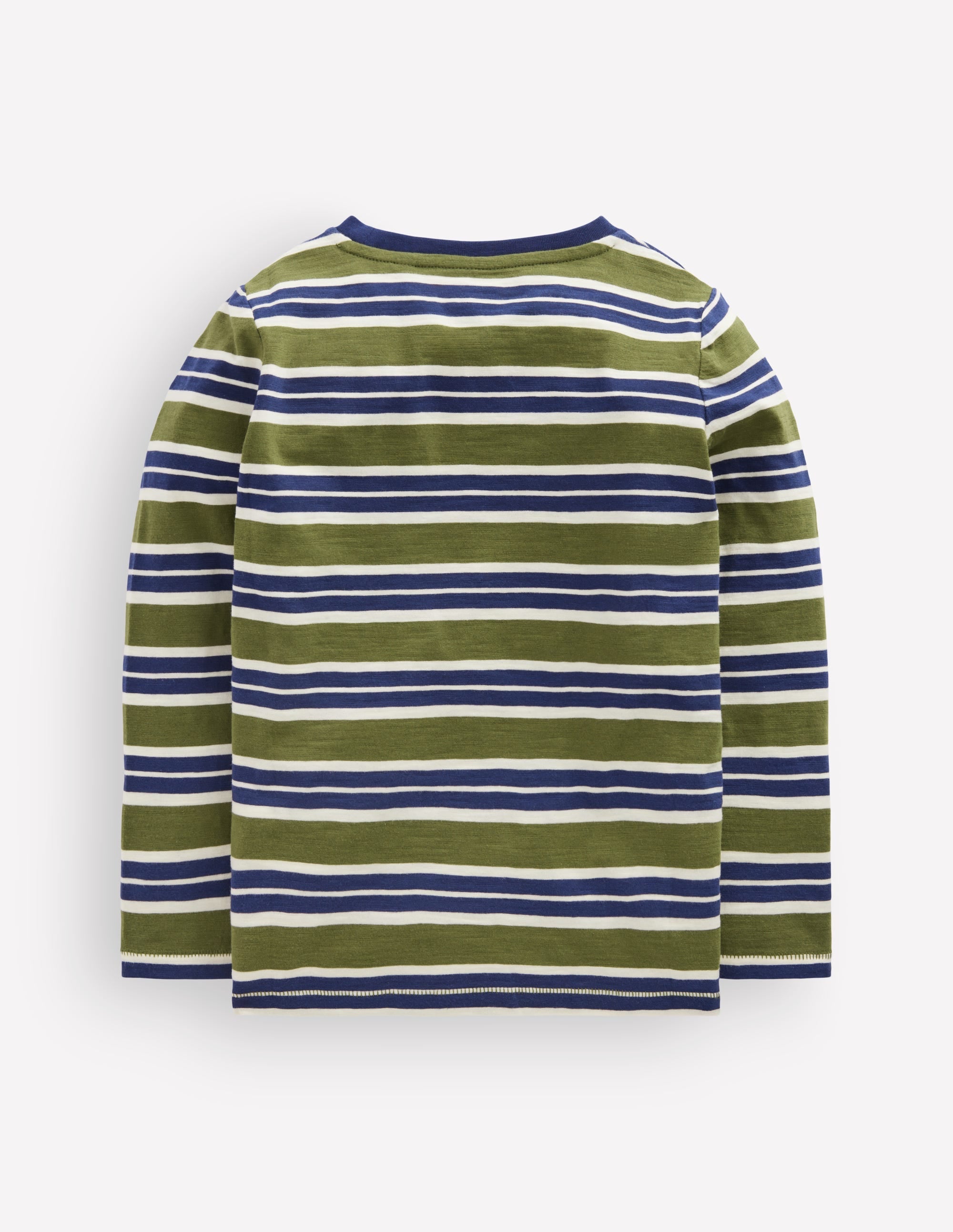 Everyday Long Sleeve T-Shirt-College Navy / Chive