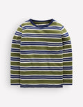 Everyday Long Sleeve T-Shirt-College Navy / Chive