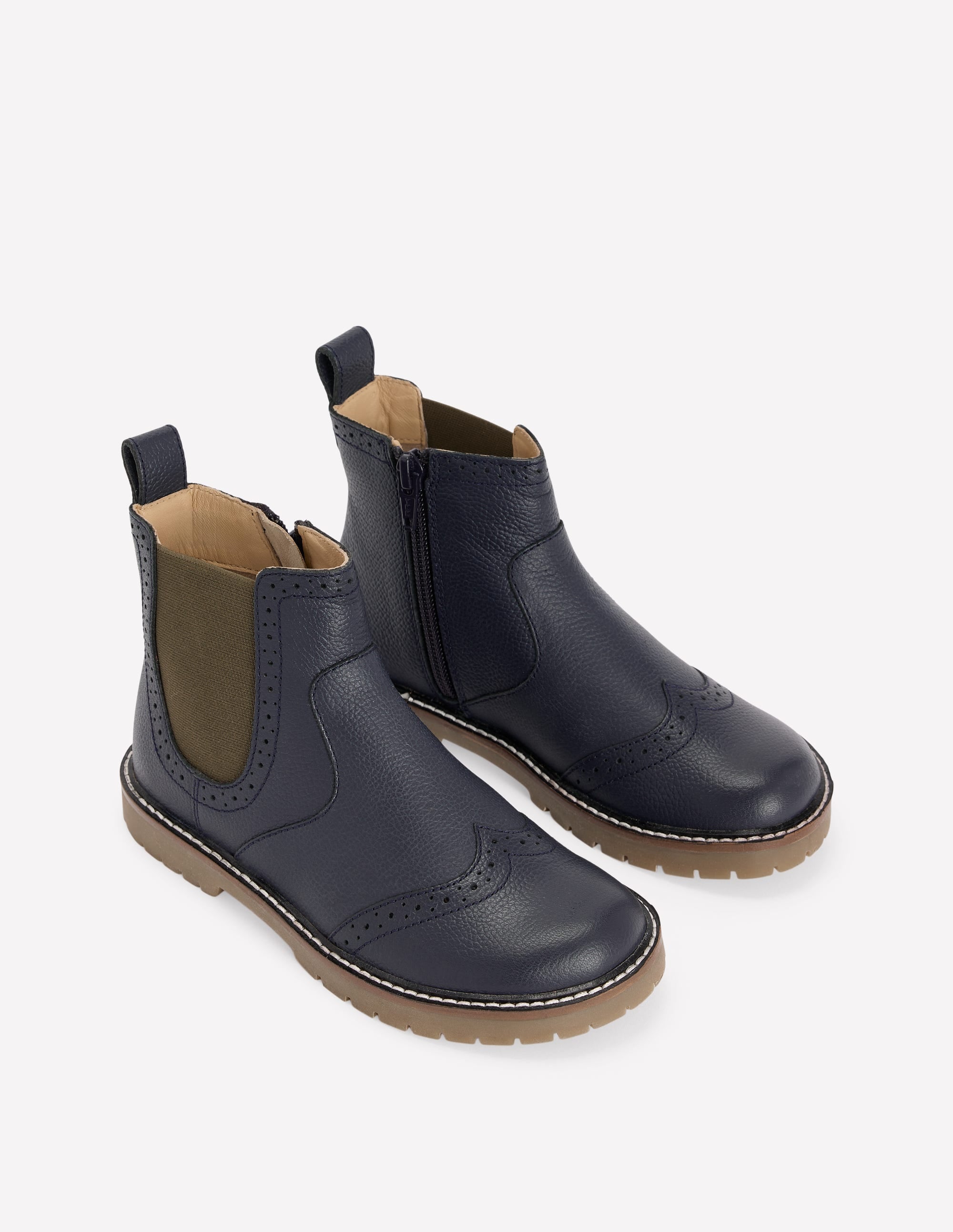 Chelsea Boots (Boys)-College Navy